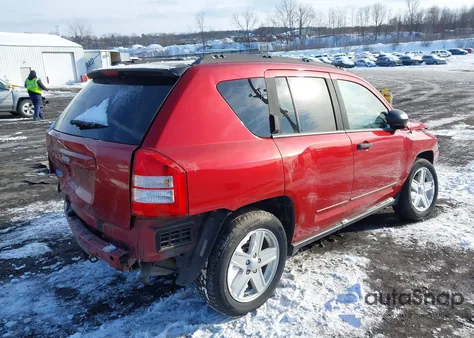 2008 Jeep Compass Sport from USA, damaged, VIN 1J8FF47WX8D631720